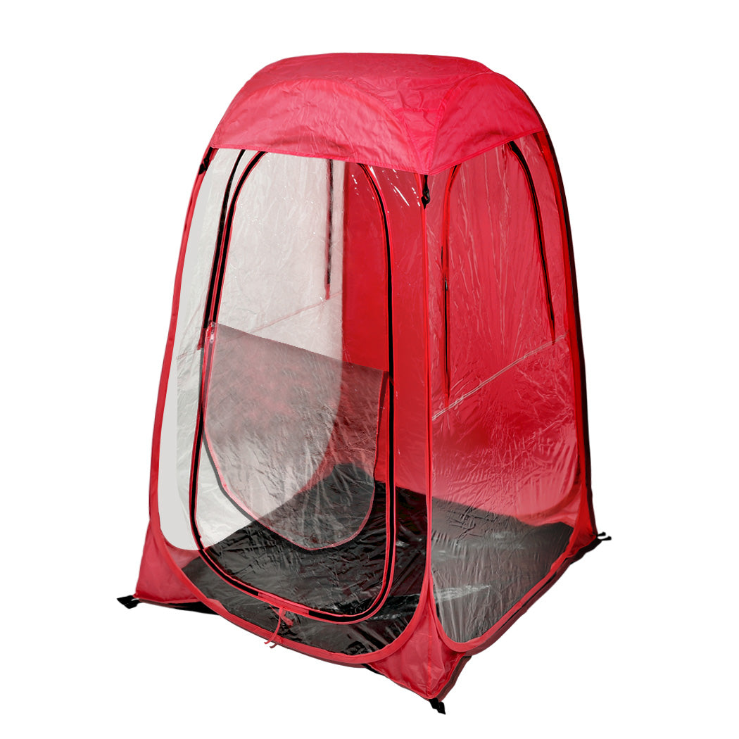 Mountview Pop Up Tent Camping Outdoor Red