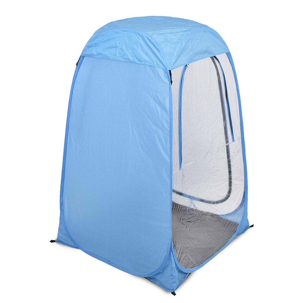 Mountview Pop Up Tent Camping Weather Blue