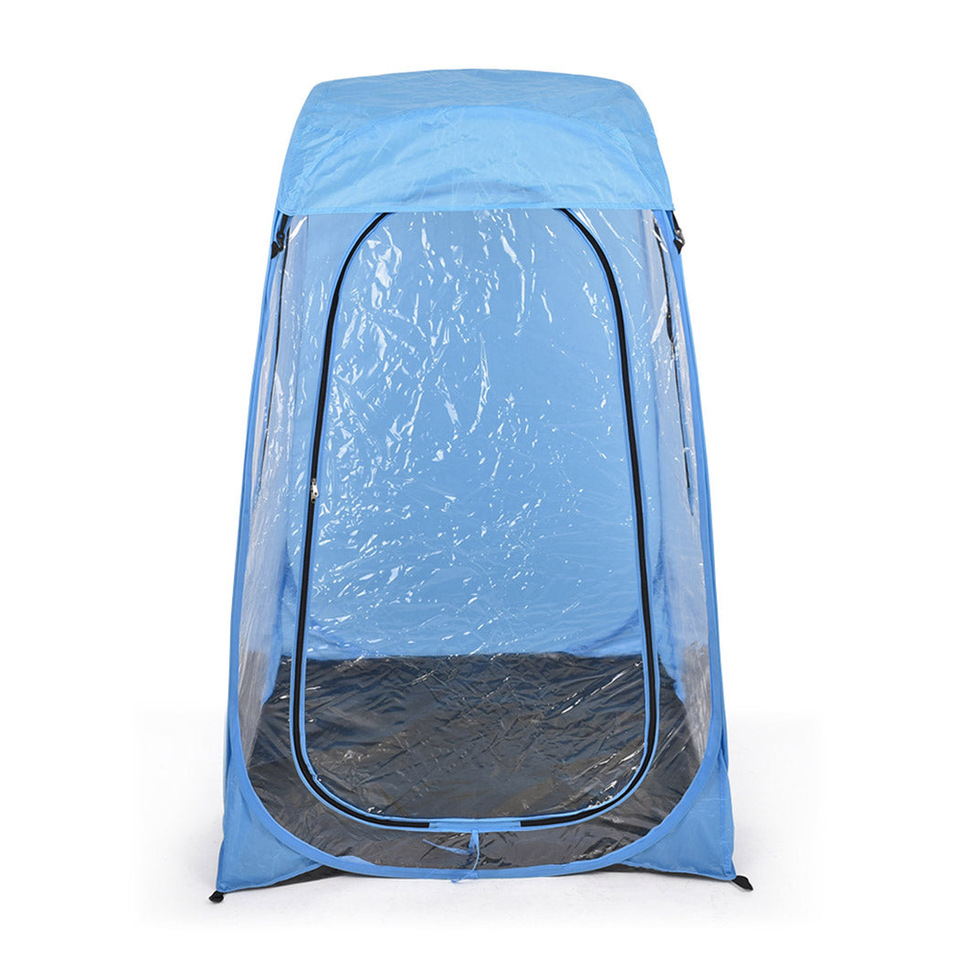 Mountview Pop Up Tent Camping Weather Blue