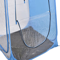 Mountview Pop Up Tent Camping Weather Blue