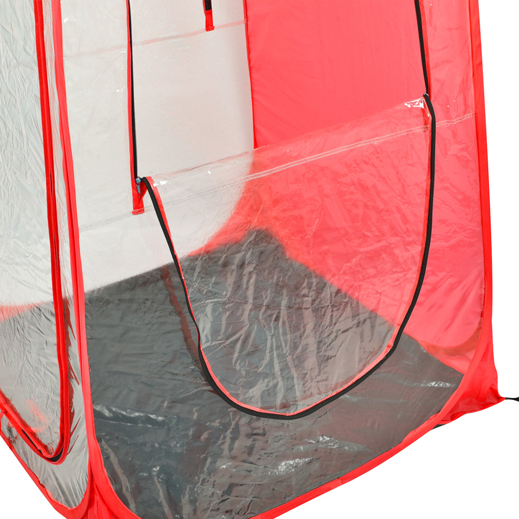 Mountview Pop Up Tent Camping Outdoor Red