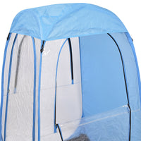 Mountview Pop Up Tent Camping Weather Blue