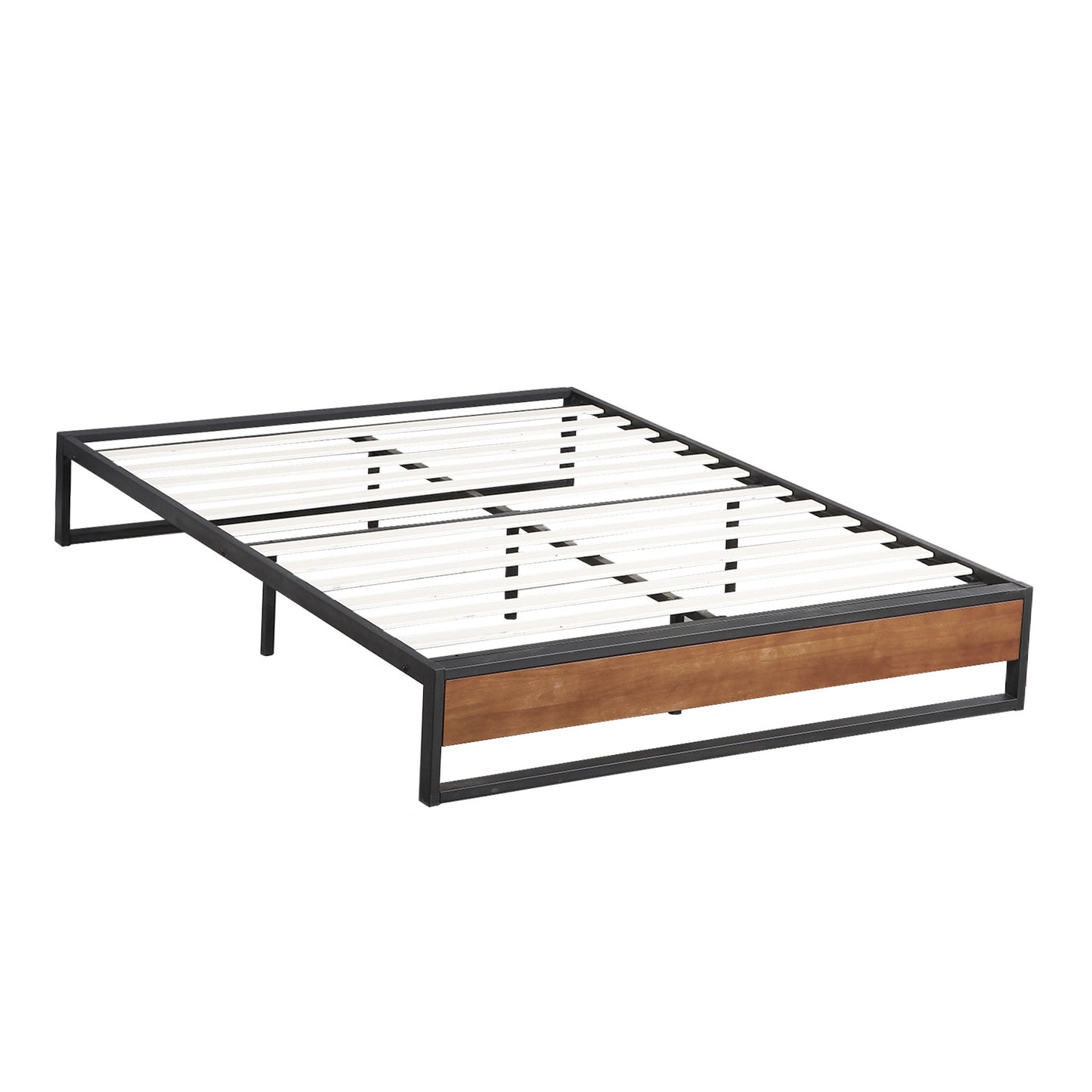 Sorrento Metal and Wood bed base - Single