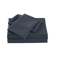 Royal Comfort Bamboo Cooling 2000TC Sheet Set King - Charcoal