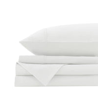 Royal Comfort Vintage Washed 100% Cotton Sheet Set Queen - White