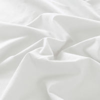 Royal Comfort Vintage Washed 100 % Cotton Quilt Cover Set Double - White