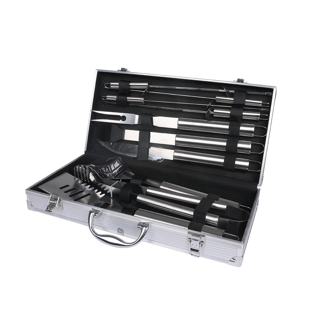 Moyasu 10Pcs BBQ Tool Set Stainless