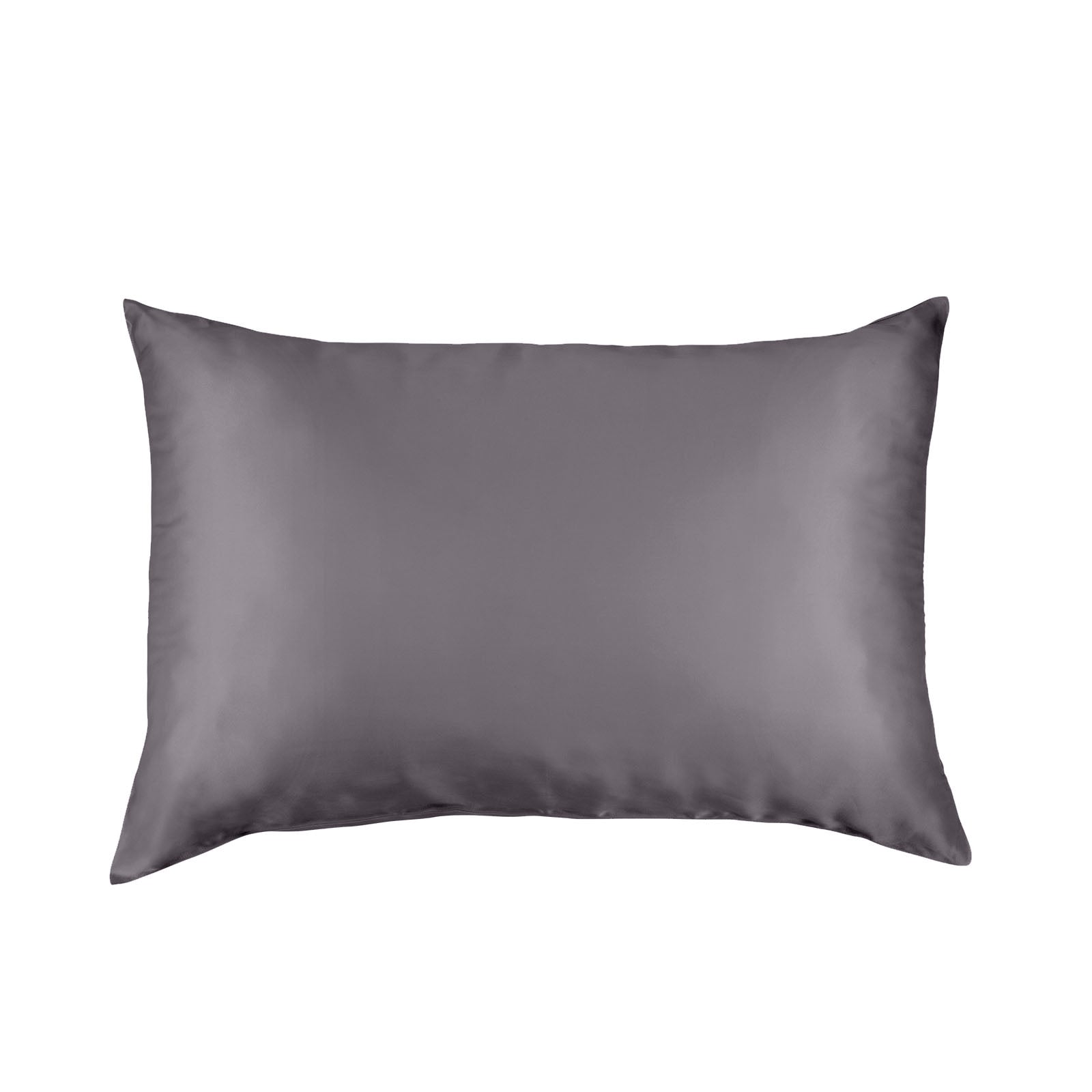 Pure Silk Pillow Case by Royal Comfort-Charcoal