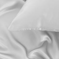 Pure Silk Pillow Case by Royal Comfort-Silver