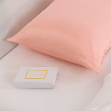 Pure Silk Pillow Case by Royal Comfort-Blush