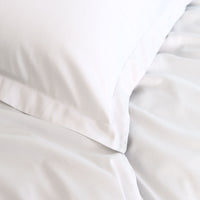 Royal Comfort - Balmain 1000TC Bamboo cotton Quilt Cover Sets (Queen) - White