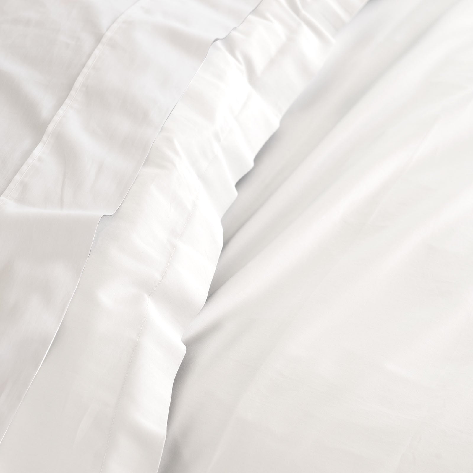 Royal Comfort - Balmain 1000TC Bamboo cotton Quilt Cover Sets (Queen) - White