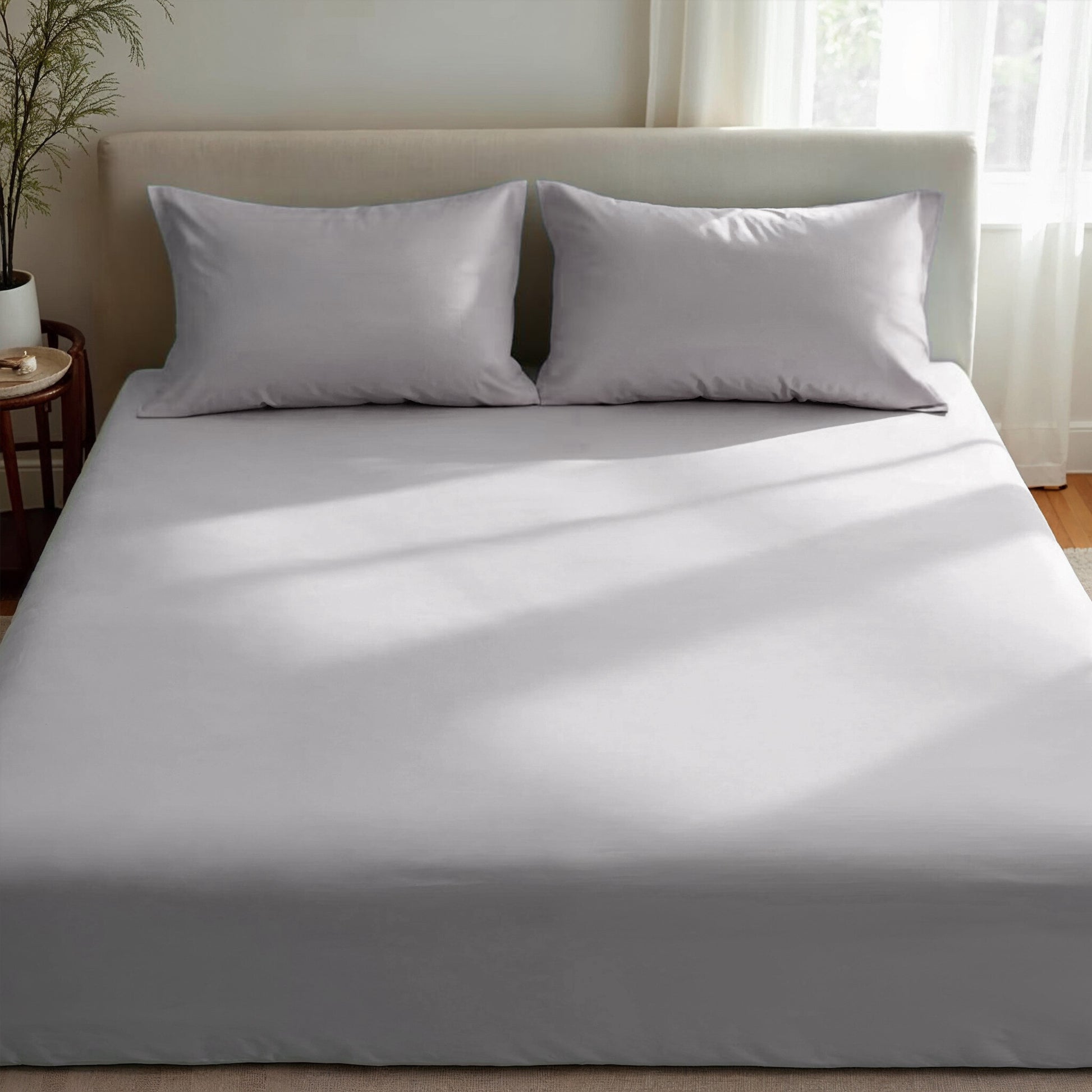 Royal Comfort 1500TC Cotton Rich Fitted sheet 3 PC Set Double-Indigo