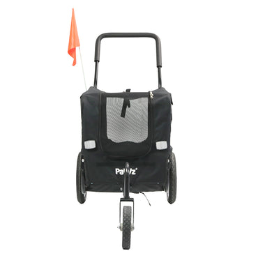 PaWz Pet Stroller Bike Trailer 2-IN-1 Sunroof-1942352822540570625
