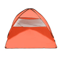 Mountview Pop Up Beach Tent Caming Portable Orange