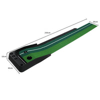 Centra Golf Putting Mat 250cmx40cm Portable