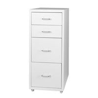 Levede 4 Drawer Office Drawers Cabinet White