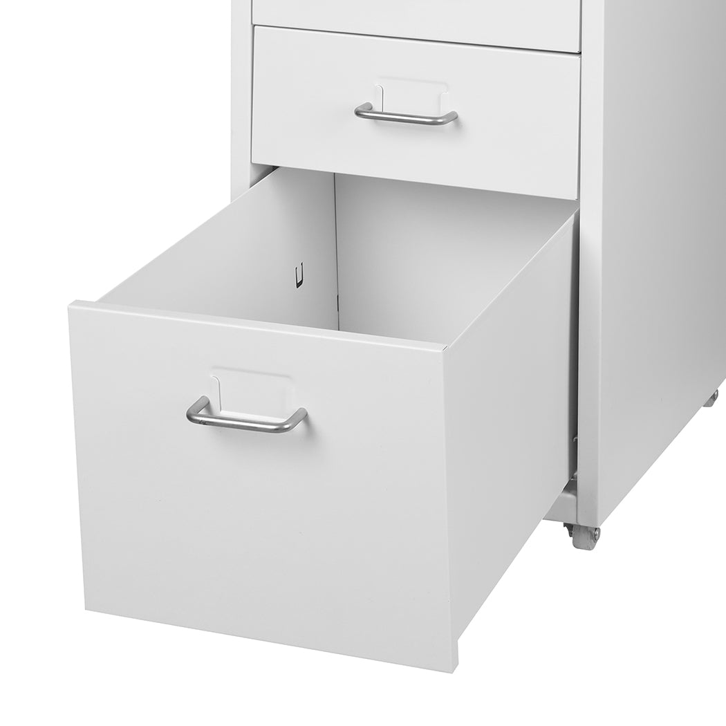 Levede 3 Drawer Office Drawers Cabinet White