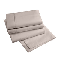 Renee Taylor 1500 Thread Count Cotton Blend Sheet Set - King - Stone