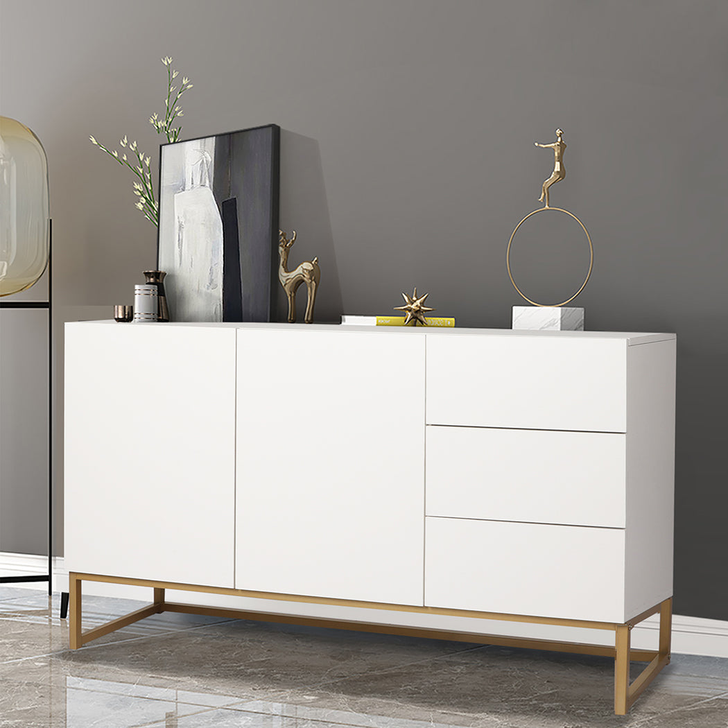 Levede Buffet Sideboard Storage Cabinet White