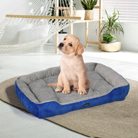 PaWz Pet Bed Dog Beds Bedding Mattress M Navy Medium