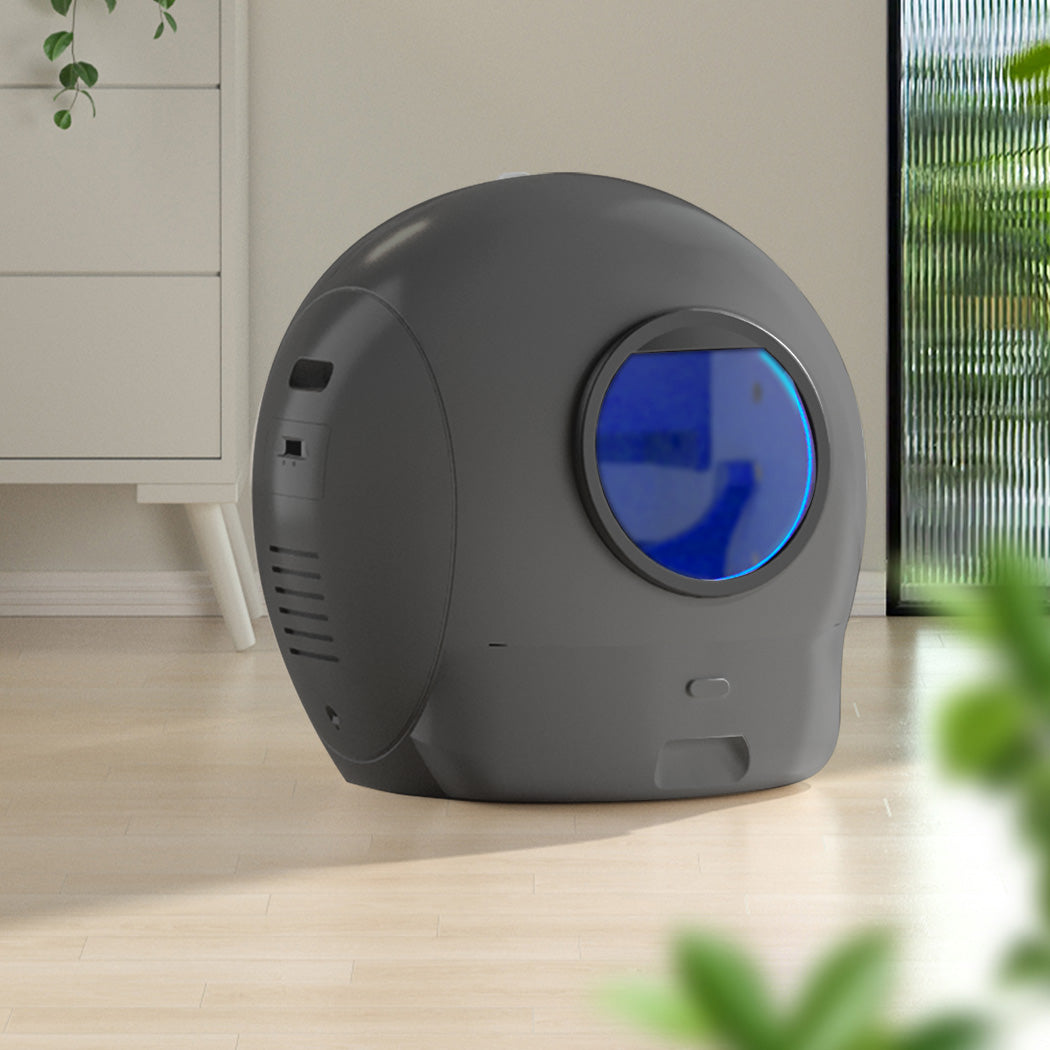 Pawz Automatic Cat Litter Box Large Self-Cleaning Grey-1942353717290471430