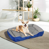 PaWz Pet Bed Dog Beds Bedding Mattress L Navy Large