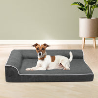 Pawz Orthopedic Dog Bed M Grey-1942353668628156422