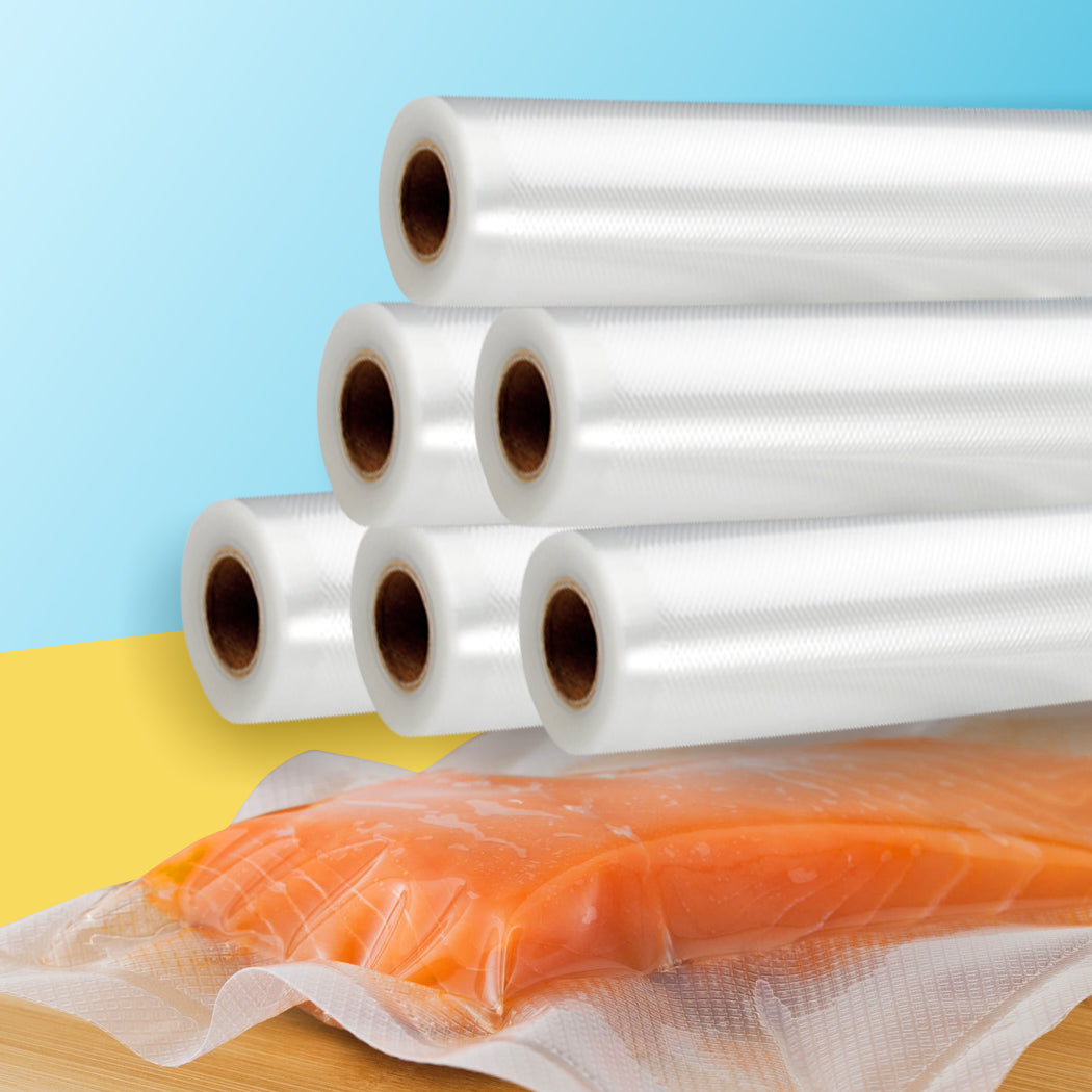 TOQUE 10x Vacuum Food Sealer Rolls Storage