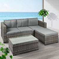 Levede 5pcs Outdoor Sofa Set Patio Furniture