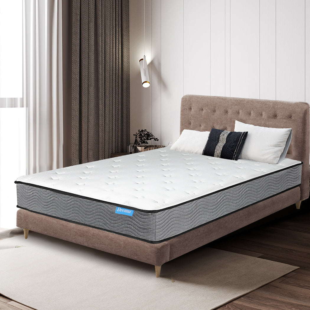 Dreamz Spring Mattress Pocket Bed Top Queen