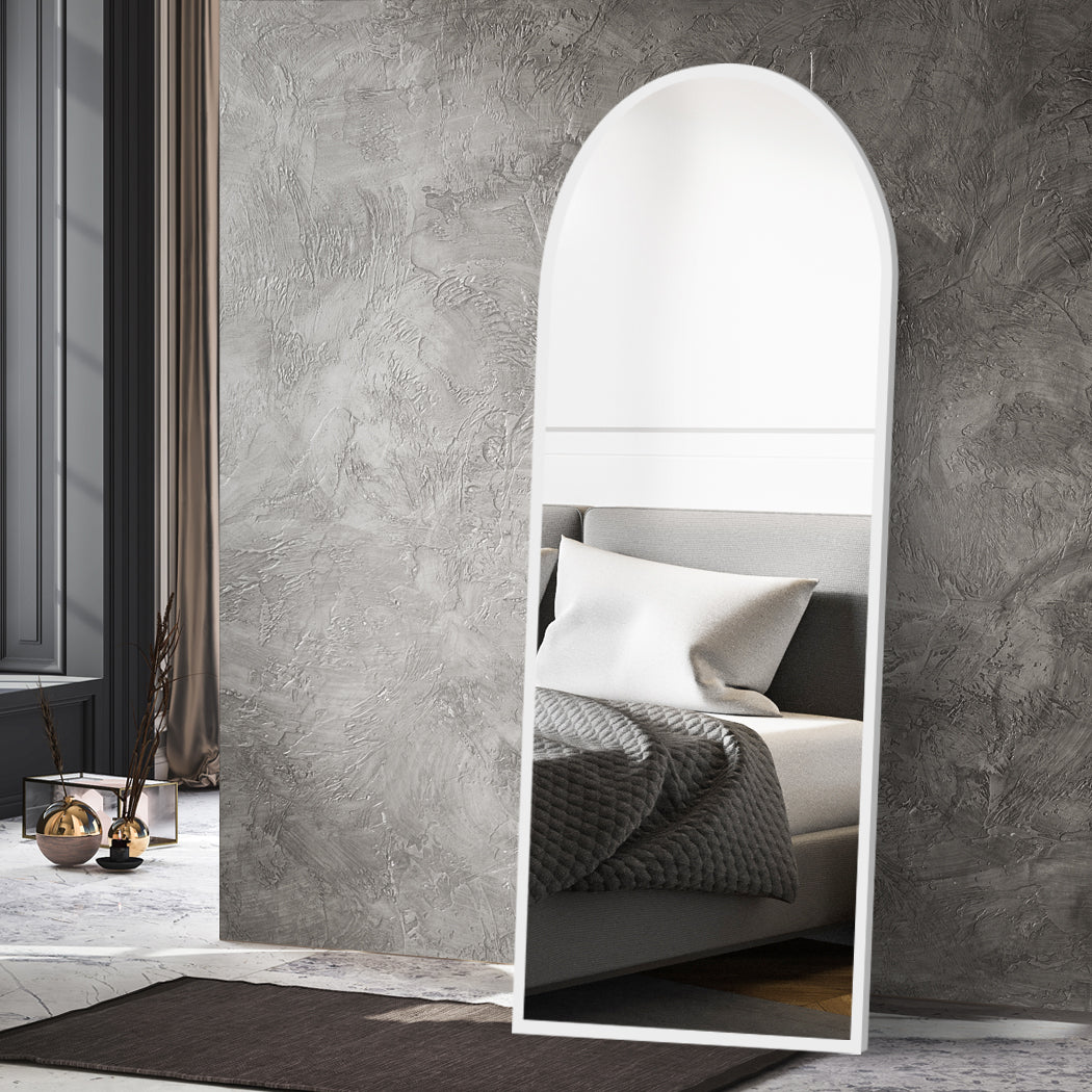 Yezi Floor Mirror Full Length Mirrors 1.8M White