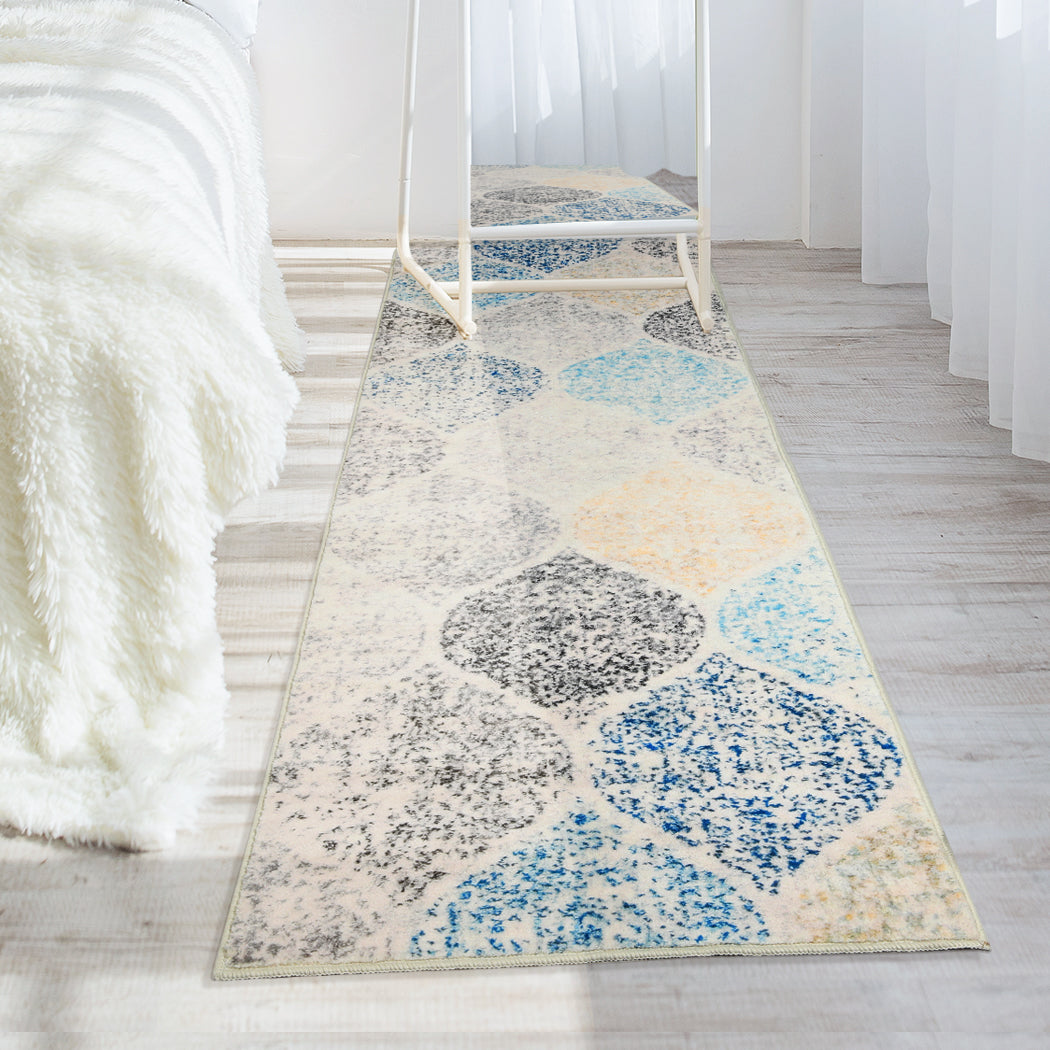 Marlow Floor Rug Hallway Runner Washable 180X60cm