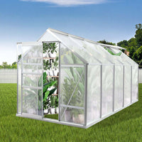 Lambu Greenhouse Aluminium Walk In Green