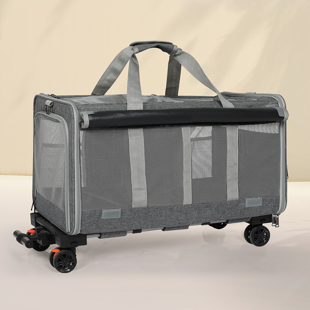 Pawz Pet Carrier 4 Wheel Portable Rolling Foldable-1942353704934051846