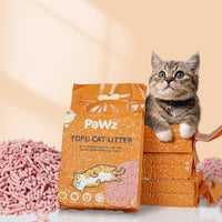 PaWz 2.5kg Tofu Cat Litter Clumping Watermelon x1-1942353631701504007