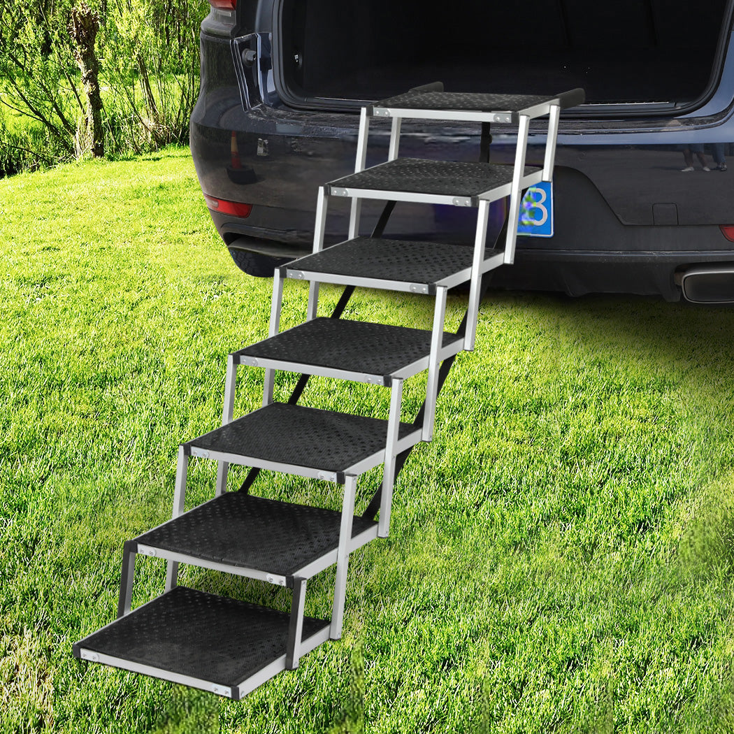 Pawz Dog Ramp Pet Stair Car Suv Travel Step Foldable-1938089883495174150