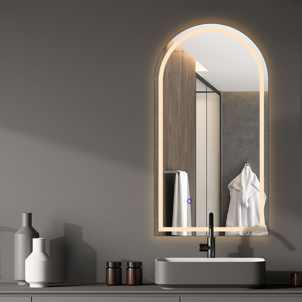 EMITTO Arch Wall Mirror LED Lighted 60*100cm 60x100