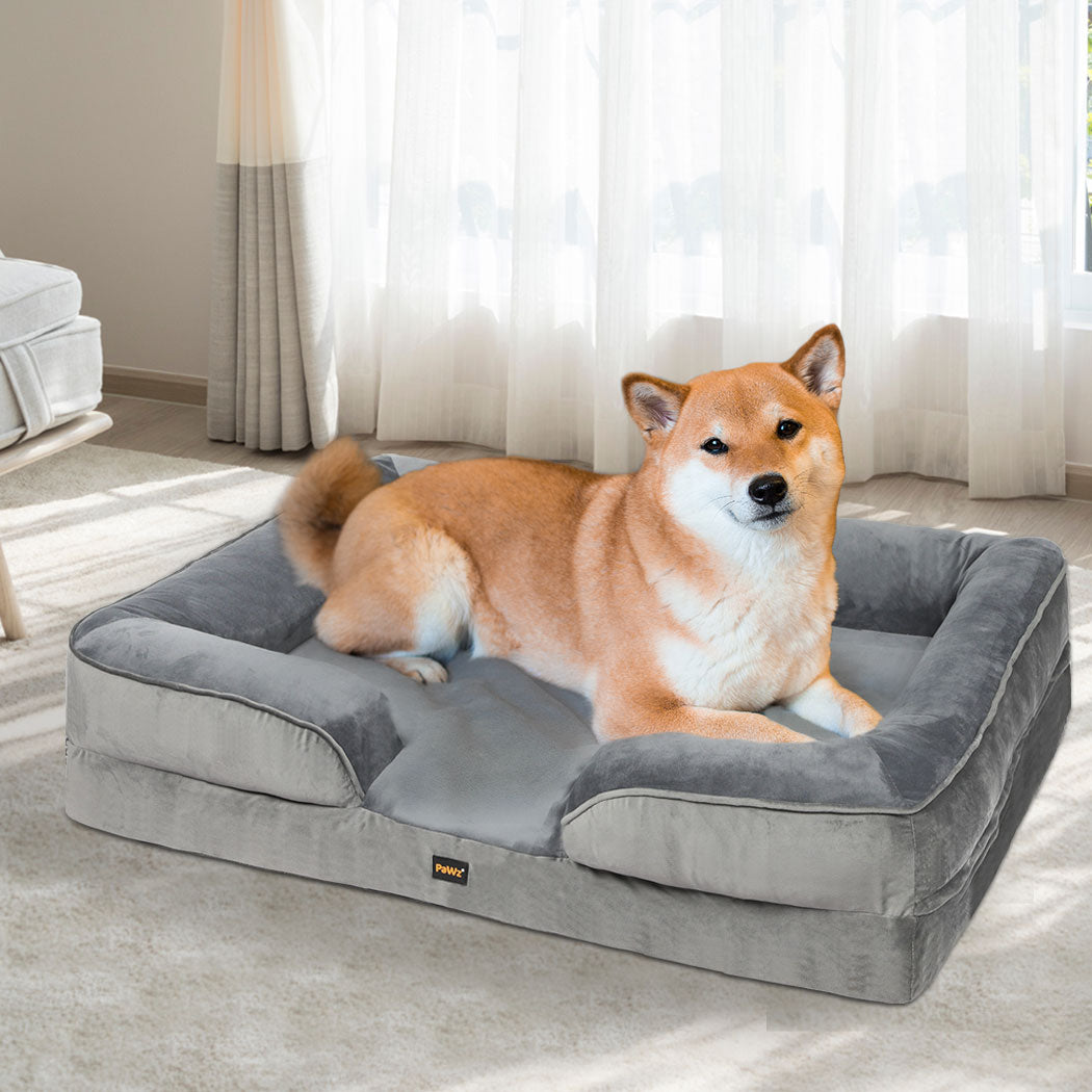 PaWz Memory Foam Pet Sofa Bed Cushion L Large-1942352755431706630