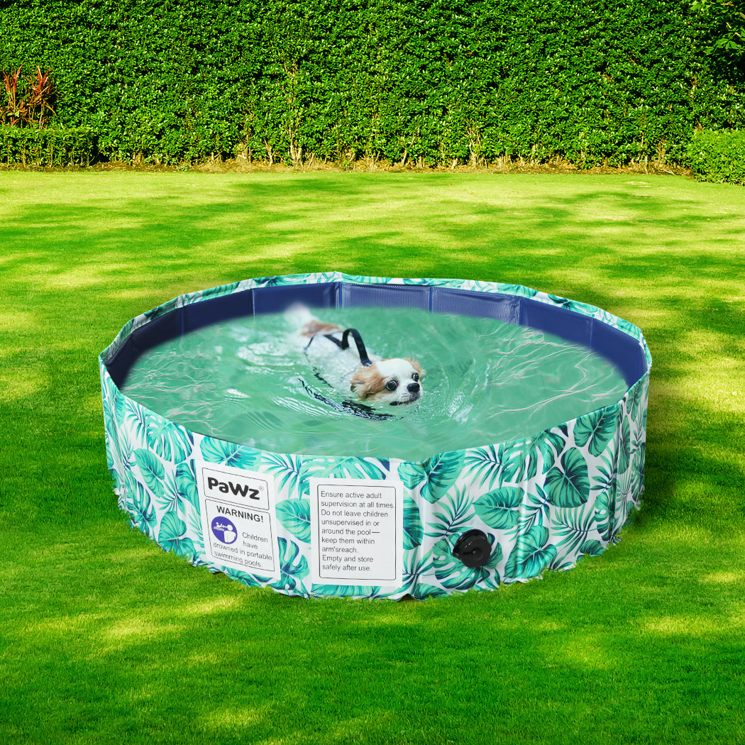 PaWz 80cm Pet Dog Swimming Pool Cat M Medium-1942352751098990598