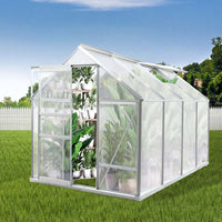 Lambu Greenhouse Aluminium Walk In Green