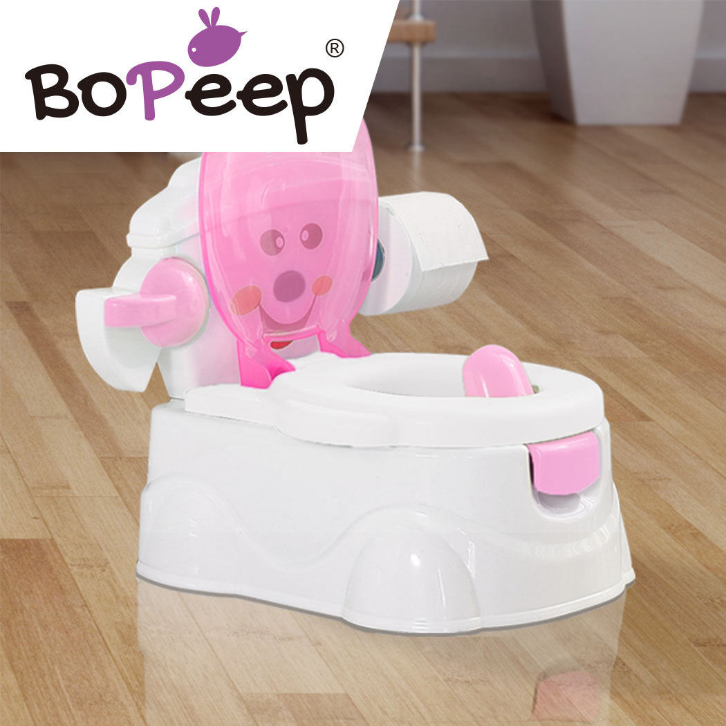 BoPeep Kids Potty Seat Trainer Safety Pink