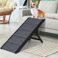 PaWz Adjustable Dog Ramp Height Stair Black-1942352743259836422