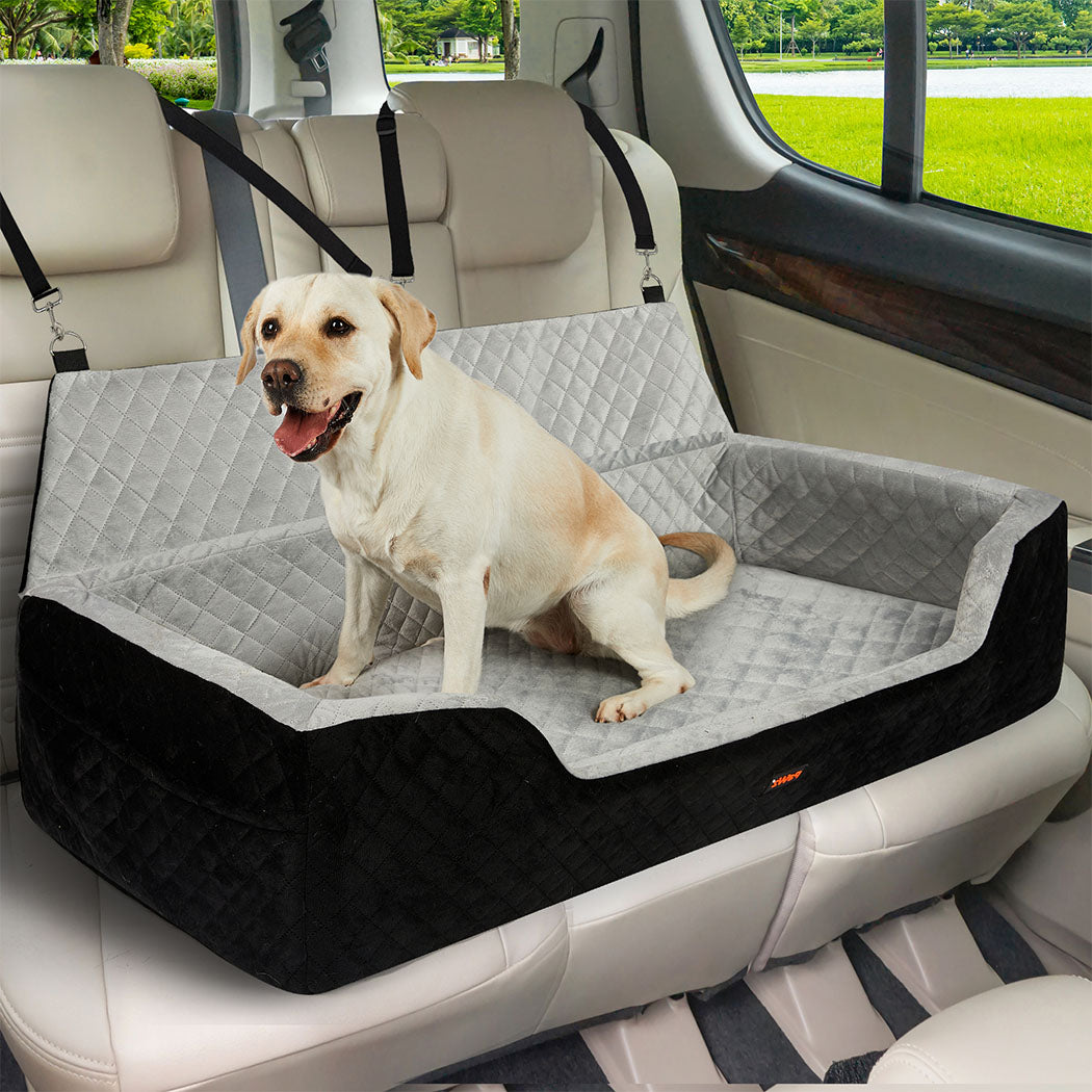Pawz Dog Car Booster Seat Belt Pet Safe Protector Travel Bed-1942353703038226438