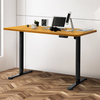 Levede Motorised Standing Desk Height 120cm Natural 800x 1.5MM