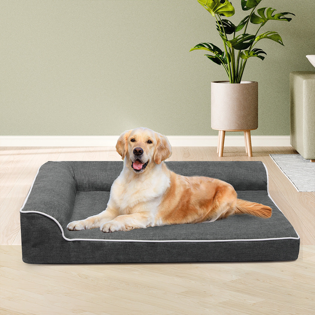 Pawz Orthopedic Dog Bed XL Grey-1942353669353771014