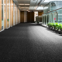 Marlow 20x Carpet Tiles 5m2 Box Heavy Black