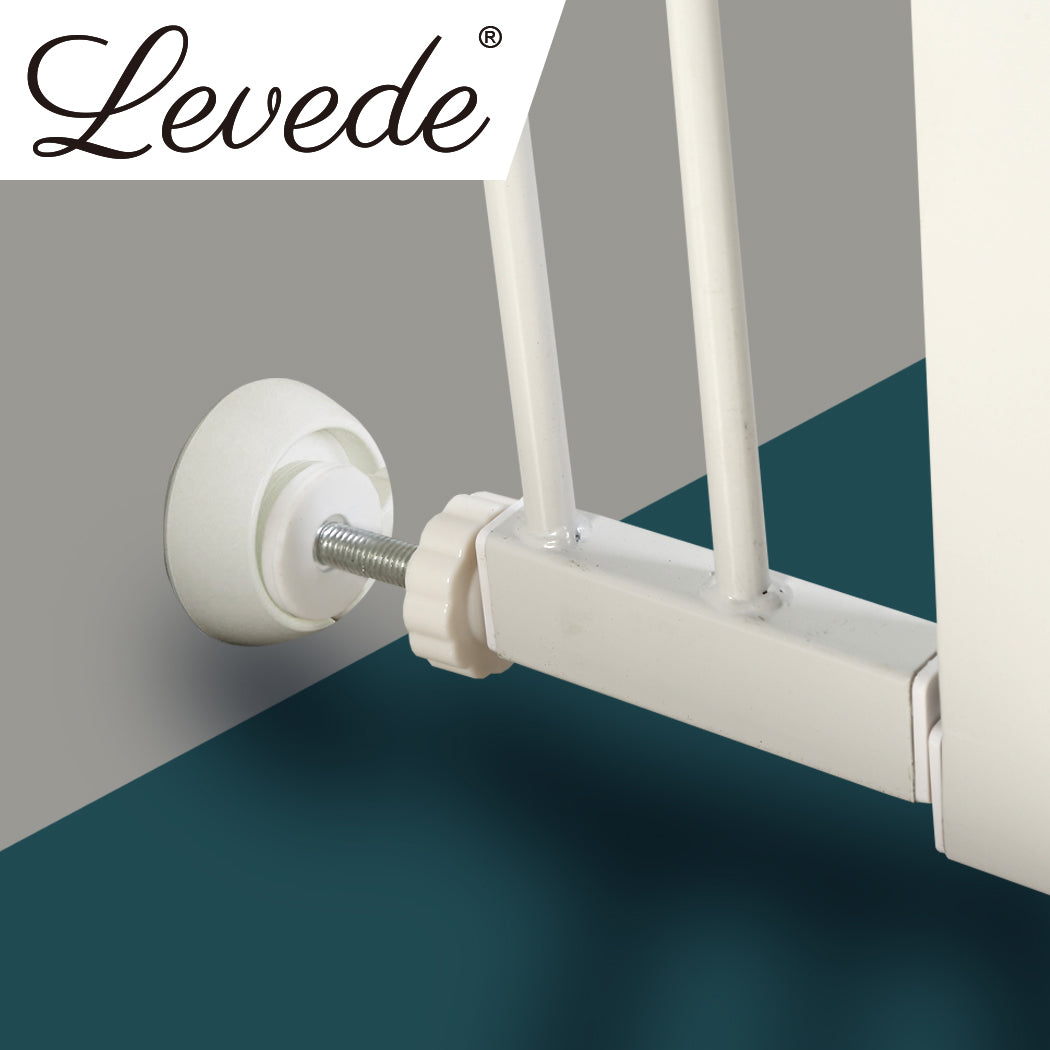 Levede Baby Safety Gate Wall Bumper White