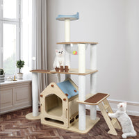 PaWz Cat Tree Scratching Post Scratcher-1942352753707847687
