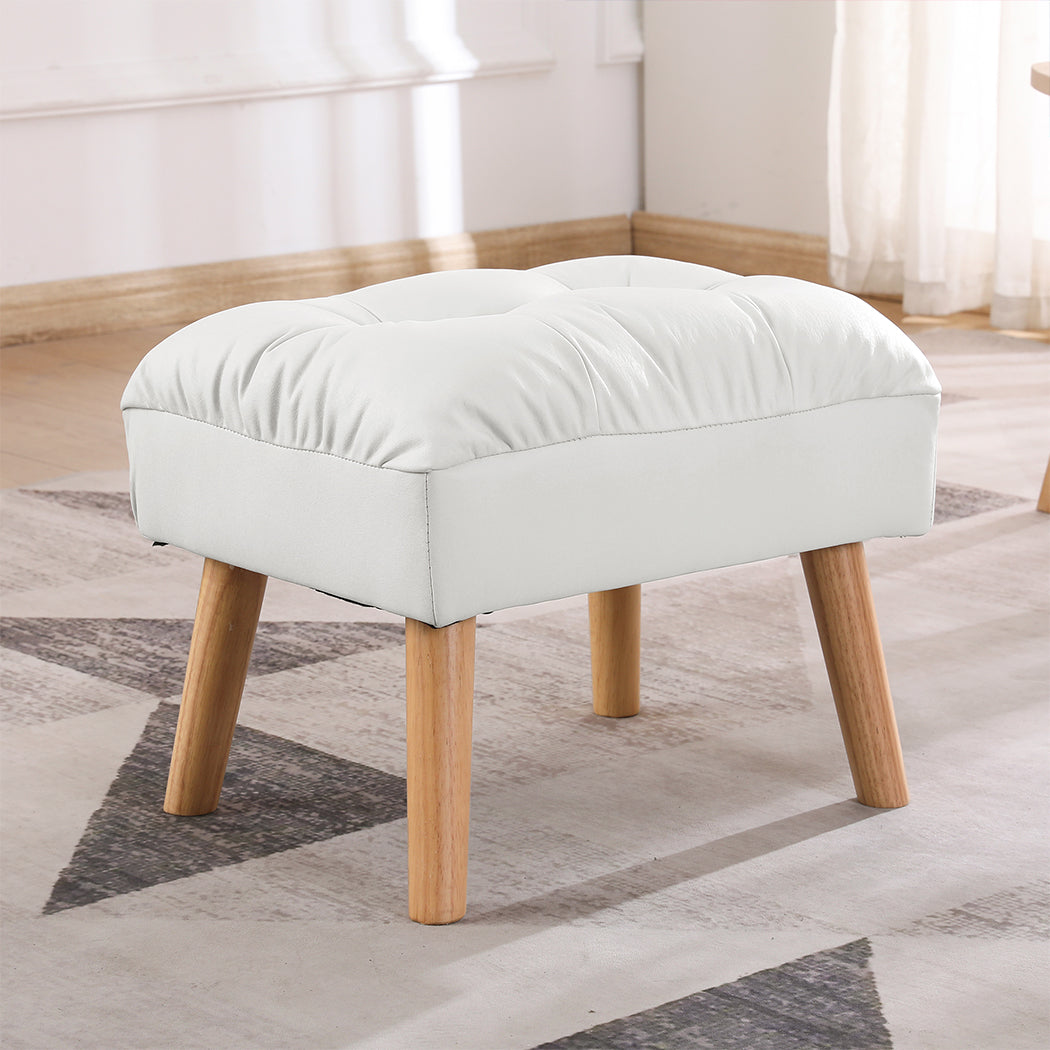 Levede Accent Ottoman Chair Footstool